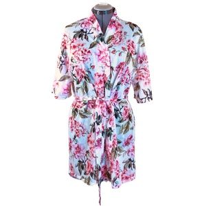 SHOW ME YOUR MUMU Brie Robe Garden Of Blooms One Size S M L  Floral Dress Kimono